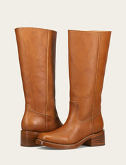 Women's Saddle Campus 14L Wide Calf Boots Saddle