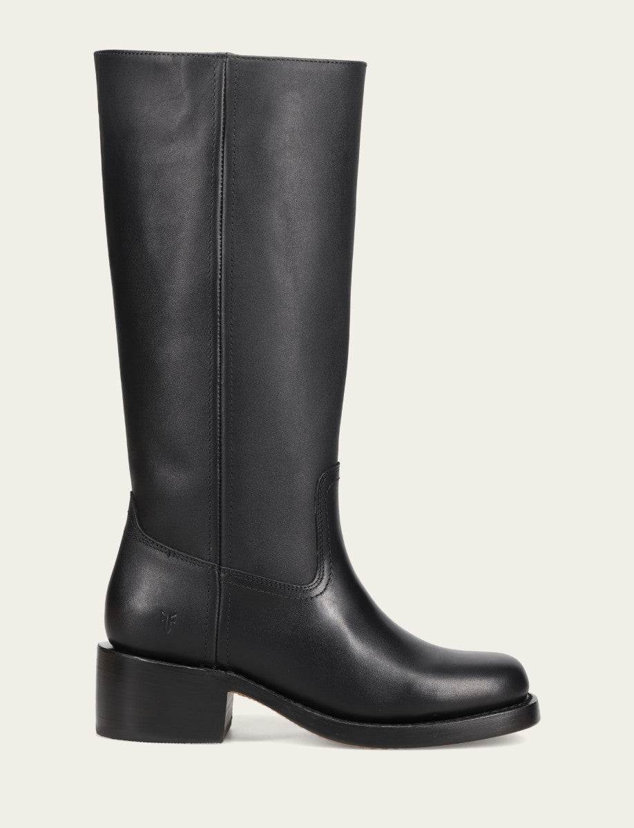 Women's Black Campus 14L Wide Calf Boots Black