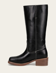 Women's Campus 14L Jet Black Wide Calf Boots Jet Black