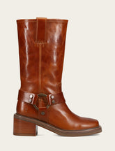 Women’s Amber Knee-High Kate Harness Boot Amber
