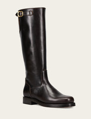 Women's Bourbon Campus Low Heel Tall Riding Boot Bourbon
