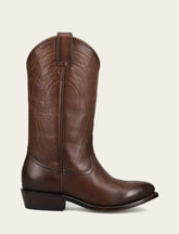 Women's Bourbon Billy Pull On Deco Stitch Boots Bourbon