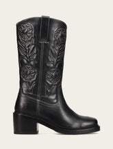 Women's Black Kate Deco Stitch Boot Black