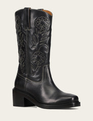 Women's Black Kate Deco Stitch Boot Black