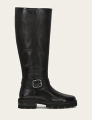 Women's Black Olivia Buckle Tall Boot Black