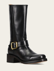 Women's Black Campus Buckle Boot Black