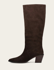 Women's Dark Brown Sara Slouchy Boot Dark Brown