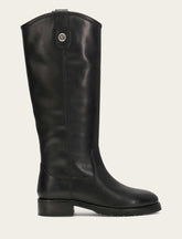 Women’s Black Wide Calf Melissa Lug Button Tall Boots | Frye Black