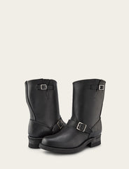 Women's Black Engineer 12R Boots Black