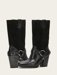 Women's Black Shiloh Harness Belted Boot Black