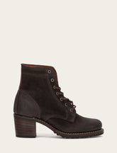 Women's Dark Brown Sabrina 6G Lace Up Boots Dark Brown