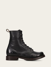 Women's Black Veronica Flex Combat Booties Black