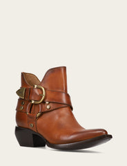 Women's Caramel Sacha Multi Strap Booties Caramel