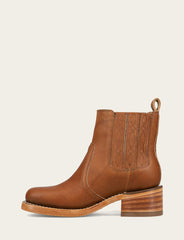 Women's Saddle Campus Chelsea Booties Saddle