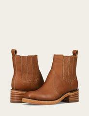Women's Saddle Campus Chelsea Booties Saddle