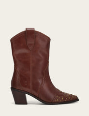 Women's Saddle Sara Wingtip Stud Western Boots Saddle