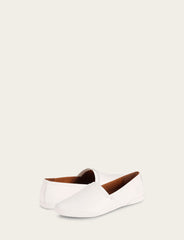 Women's White Melanie Slip On Sneakers White