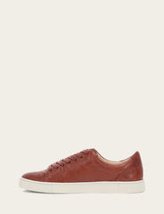 Women's Cognac Ivy Low Lace Sneakers Cognac