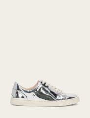 Women's Silver Ivy Low Lace Slip On Sneakers Silver