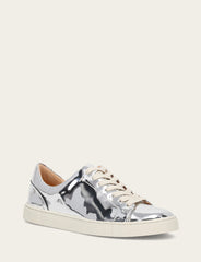 Women's Silver Ivy Low Lace Slip On Sneakers Silver