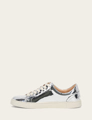 Women's Silver Ivy Low Lace Slip On Sneakers Silver