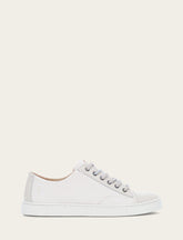 Women's Ivory Ivy Canvas Low Lace Sneakers Ivory