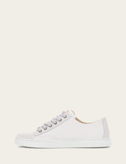 Women's Ivory Ivy Canvas Low Lace Sneakers Ivory