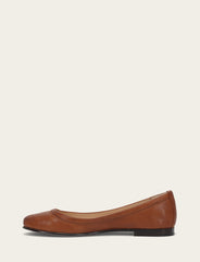 Women's Cognac Carson Ballet Flats Cognac