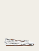 Women's Silver Emma Ballet Shoe Silver