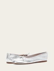 Women's Silver Emma Ballet Shoe Silver
