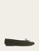 Women's Dark Olive Emma Ballet Shoe Dark Olive