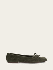Women's Dark Olive Emma Ballet Shoe Dark Olive