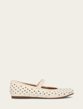 Women's Ecru Emma Studded Mary Jane Shoe Ecru