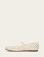 Women's Ecru Emma Studded Mary Jane Shoe Ecru