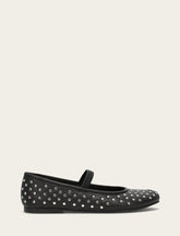 Women's Black Emma Studded Mary Jane Shoe Black