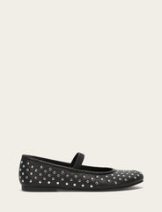 Women's Black Emma Studded Mary Jane Shoe Black