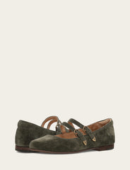 Women's Dark Olive Carson Multi Mary Jane Shoe Dark Olive