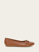 Women's Dark Latte Emma Ballet Flats Dark Latte