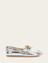 Women's Silver Naya Boat Shoes Silver