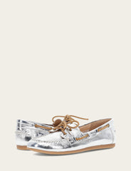 Women's Silver Naya Boat Shoes Silver