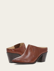 Women's Cinnamon Sara Western Mules Cinnamon