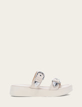 Women's Ivory Maya Buckle Sandals Ivory