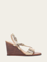 Women's Dark Gold Rachel Buckle Sandals Dark Gold