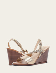 Women's Dark Gold Rachel Buckle Sandals Dark Gold