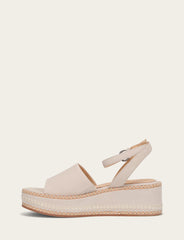 Women's Ivory Joy Ankle Strap Platform Sandals Ivory