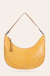 Women's Melissa Crescent Hobo Handbag Mustard