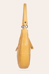 Women's Melissa Crescent Hobo Handbag Mustard