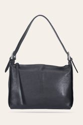 Women's Black Carla Studded Shoulder Bag Black