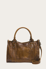 Melissa Cognac Satchel Cognac