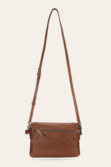 Melissa Cognac Crossbody Wristlet Cognac